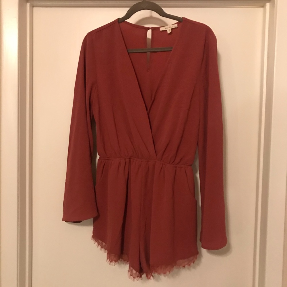 Boho Chic Bell Sleeve Romper